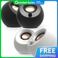 HIT Creative PEBBLE V3 (สีดำ ของแท้) /ลำโพงคอมพิวเตอร์/รองรับบลูทูธ//บรรจุภัณฑ์ปลอดภัย