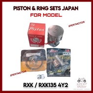 YAMAHA RXK RXK135 4Y2 Piston Ring Sets Piston JAPAN SIZE STD-200