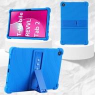 Silicone shockproof case for T-Mobile REVVL Tab 2 soft silicon anti-fall cover TMobile REVVLTab REVV