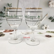 Love Duck Coffee Irish Cup Gilding Scale Glass Beaker