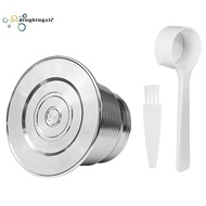 Refillable Stainless Steel Coffee Capsule,Italian Stainless Steel Coffee Capsule Filter Cup,Powder F