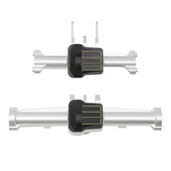 โลหะด้านหน้าและด้านหลังเพลาที่อยู่อาศัยทองเหลืองเพลาปกคลุมสำหรับ TRX4M TRX4-M 1/18 RC ตีนตะขาบรถอัพเ