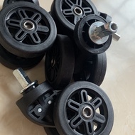DELSEY Luggage Wheels Luggage Suitcase Replacement Wheels Repair Luggage Wheel Replacement 法国大使行李箱轮 