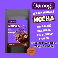 1Kg Serbuk MOCHA Minuman Ice Blended, Frappe, Air Balang & Milkshake.