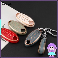 COATA Car Key , Soft TPU Key Protector Key Cover Shell, Full Protection 3 Bottons Holder Remote Key 