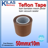 MESIN Heat-resistant insulation cloth Teflon tape vacuum sealer machine 50mmx10m