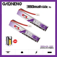 2Pcs GNB 1S 380mAh HV 3.8V 60C/120C Lipo Battery for RC FPV Tiny Quadcopter Helicopter Parts 3.8V Re