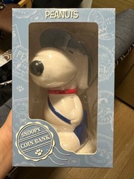 全新 絕版 日本郵便局限定 Snoopy 錢罌 錢箱 Coin Bank