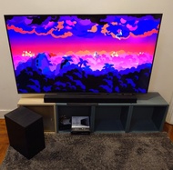 SAMSUNG 55" Q80A QLED 4K Smart TV + Soundbar + Subwoofer + Wall Mount