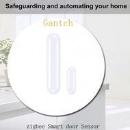 Gantch Tuya Zigbee Door And Window Magnetic Sensor Wireless Connection Smart Home Wireless Door Detectors Door Magnetic Automation