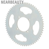Nearbeauty Mini Motorcycle Chainring Excellent Toughness Steel Replacement 4 Hole  54mm 64T for Go Karts