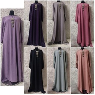 JUBAH MUSLIMAH EXCLUSIVE
ITALIAN CREPE CEY EMBROIDERY