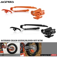 CHAIN GUIDE SLIDER KIT ACERBIS KTM HUSQ . TENSIONER RANTAI KTM HUSQ