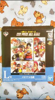 海賊王一番賞 代理版白證 One Piece All Star 20週年 L賞 色紙 薩波 艾斯 兩兄弟