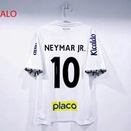 Cotopaxi 24-25 Brazilian Serie A Santos Home Jersey No. 10 Neymar Short-Sleeve Kids Retro Football S