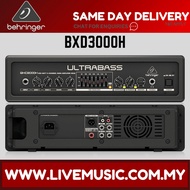Behringer UltraBass BXD3000H 300-watt 2-channel Bass Amp Head ( BXD-3000H / BXD 3000H )