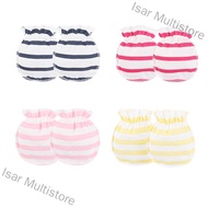 Isar Multistore 3 Pairs 0-3 Months Newborn Infant Soft Cotton Gloves Anti-scratch Handguard Glove