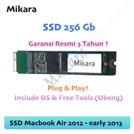 SSD Macbook Air 2012 - Early 2013 A1465 A1466 Plug n Play 256 Gb