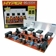 Kit HYPER OCL Power Amplifier 600Watt Stereo ( 2x300 ) TR Toshiba Asli