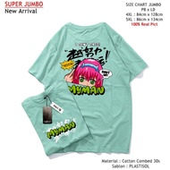 ORIGINAL JUMBO BIGSIZE 4XL 5XL TSHIRT, BIGSIZE DISTRO T-SHIRTS FOR MEN AND WOMEN, WHOLESALE MEN'S FA