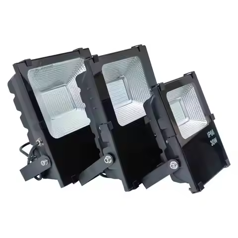 30W/50W/100W RGB DMX512 LED flood light,AC85-265V input;controlled by dmx controller directly;BLACK 