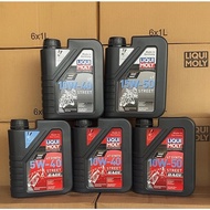 LIQUI MOLY MINYAK HITAM 4T ENGINE OIL SYNTHETIC FULLY STREET RACE SEMI 15W50 10W40 10W50 5W40