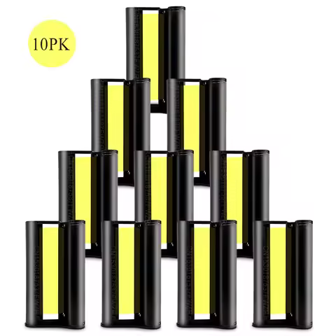 1~10PK CP1500 CP1300 Ink Cartridge for Canon Selphy Printer KP-108IN KP36IN 6 Inch Ink Cartridge for