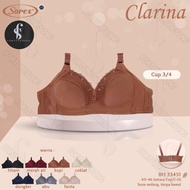 Sorex - Bra/BH Sorex Edisi Khusus Nomor JUMBO Tanpa Kawat Cup C-D no 40 - 46