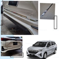 Perodua alza facelift 2022-2023 chrome tail gate trim garnish accessories stainless steel alza baru 