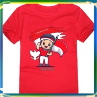 SM Distro T-Shirt for Children, Indonesian Independence Day, August 17th, Fashion Kids 28 A6