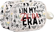 TIIMG Video Game Player Gift Japan Game Lover Cosmetic Bag Hyrule Gamer Gift Makeup Zipper Pouch, ze