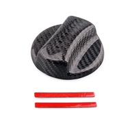 คาร์บอนไฟเบอร์ฝาครอบการใช้ถัง Air Cap Trim สําหรับ BMW G80 G06 G07 G42 G14 G15 G16 F82 F20 F21 F83 M