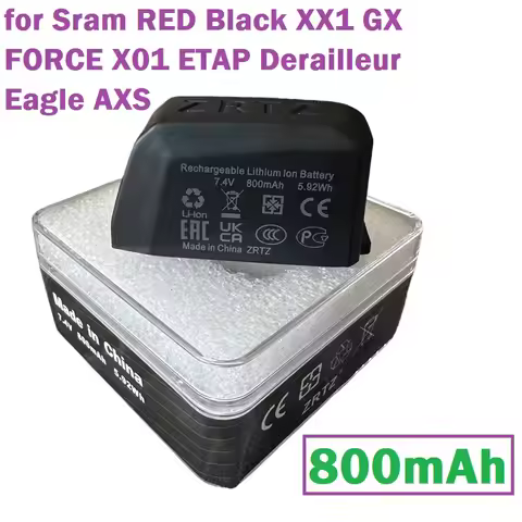 800mAh Battery for Sram RED Black XX1 GX FORCE X01 ETAP Derailleur Eagle AXS in stock