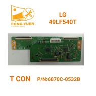 LG TCON BOARD WITH RIBBON 49LF540T