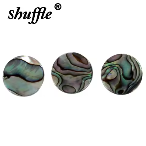 3pcs/set Trumpet Abalone Shell Pushbutton Finger Buttons Trumpet Valve Cap for Trumpet Parts Musical