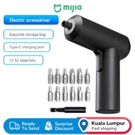 Mijia Electric Screwdriver With 12 Pieces S2 Screw Bits Cordless Rechargeable 2000mAh Large Capacity