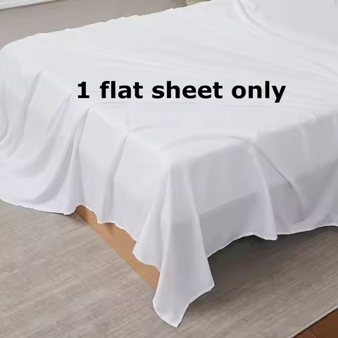 1 piece bed sheets pure white hotel bed sheets single and double home use