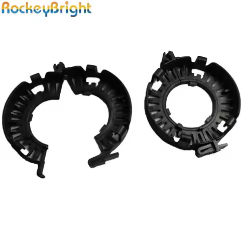 Rockeybright 2X HID Headlight Bulbs Adapter Plastic D2R D2C D2S XENON Bulb Holder D1R D1C D1S HID Bu