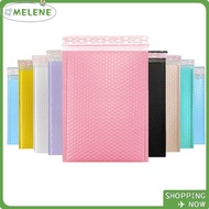 MELENE 10Pcs Bubble Mailers, Pearl film Self Seal Padded Envelopes,|Color PE Package Mailer