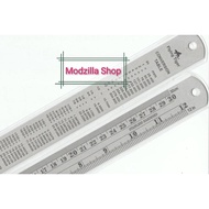 Flying Tiger Steel Ruler Feet Size 6 8 12 Inches