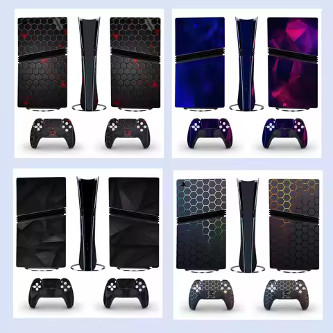 New Game PS5 Pro Digital Skin Sticker Protector Decal Cover for Console Controller PS5 Pro Sticker V