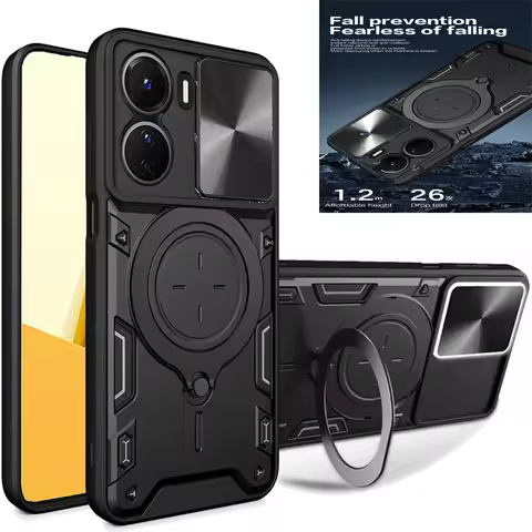 Honor X8A X7A CRT-LX1 Case Push Pull Window Shockproof Armor Coque For Honor X8 X7 X6S X6 S 50 SE Co