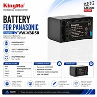KingMa VW-VBD58 5200mAh Battery For Panasonic AG-DVX200 HC-X1000 Camcorder