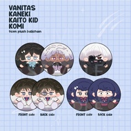 Plush Keychain - Vanitas, Noe, Kaito Kid, Komi, Kaneki (Preorder only)