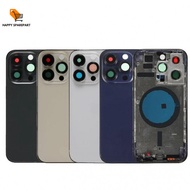 HOUSING IP 14 PRO / 14 PROMAX 14PRO 14 PM BACK CASING BACKDOOR FULLSET NEW