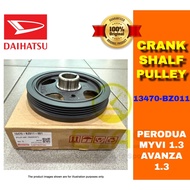 100% ORIGINAL DAIHATSU CRANK SHAFT PULLEY PERODUA MYVI 1.3 AVANZA 1.3 ( DH-13470-BZ011-001)