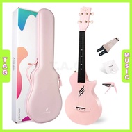 Ukulele Enya Nova U Genuine Pink U Guitar Full Of Accessories