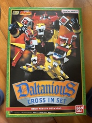 豪華版-金毛獅王SMP Bandai Namco 未來ロボ Daltanious Cross In Set