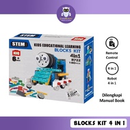 STEM HIQ Block Kit 4 in 1 Building Block