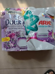 Combo Giặt Xả - Túi Nước Giặt ARIEL Oải Hương 3KG Và Túi Nước Xả DOWNY Oải Hương 3L